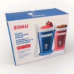 Compact Slush & Milkshake Maker – 2 – 8oz Cups for Quick Frozen Drinks