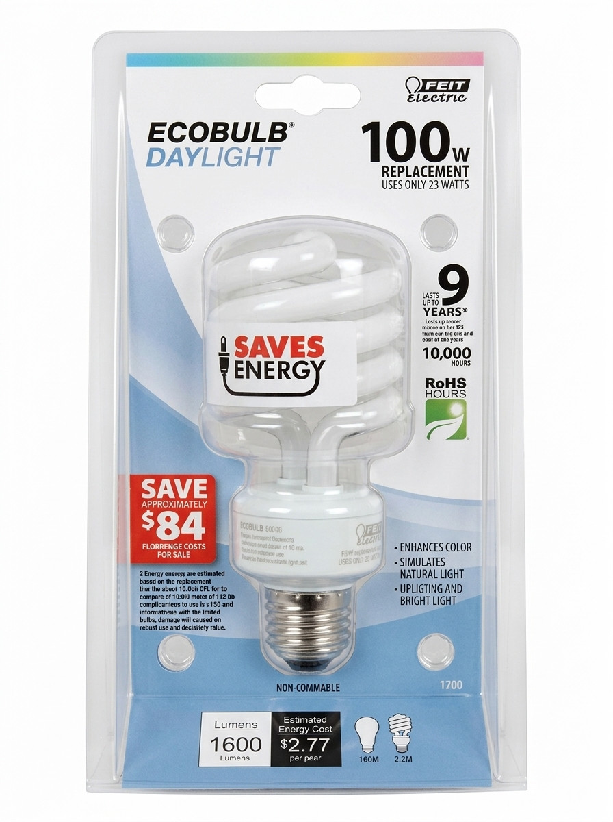 Feit Electric BPESL23TM/D 6500K Daylight 100W Eq CFL gallery