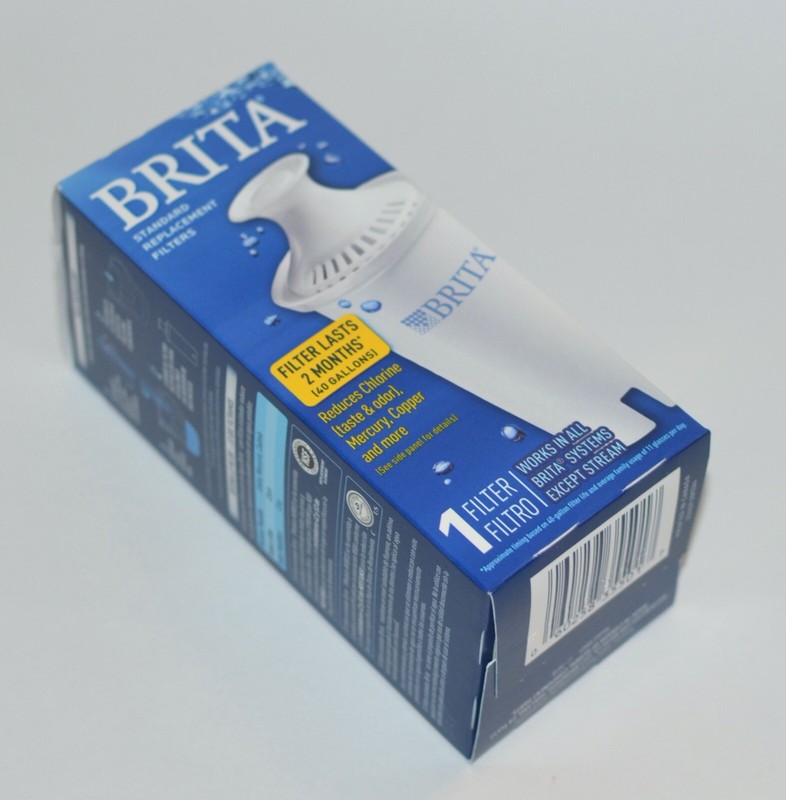 1 NEW BRITA STANDARD REPLACEMENT FILTER 2 MONTHS (40 GALLONS) WATER gallery