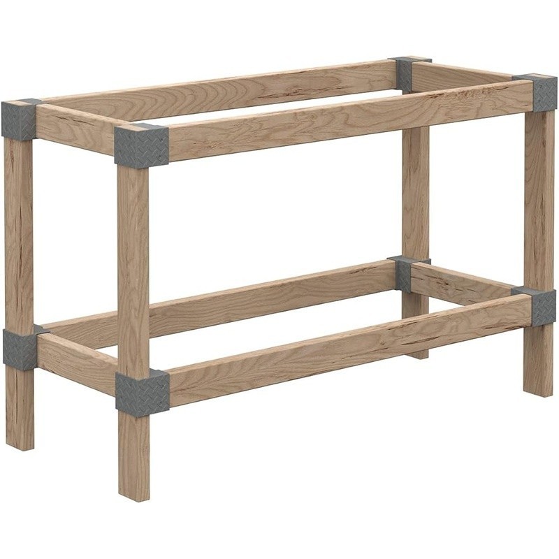 Workbench Kit W/ All Hardware Plans Easy Assembly Sturdy Plastic Brackets New gallery