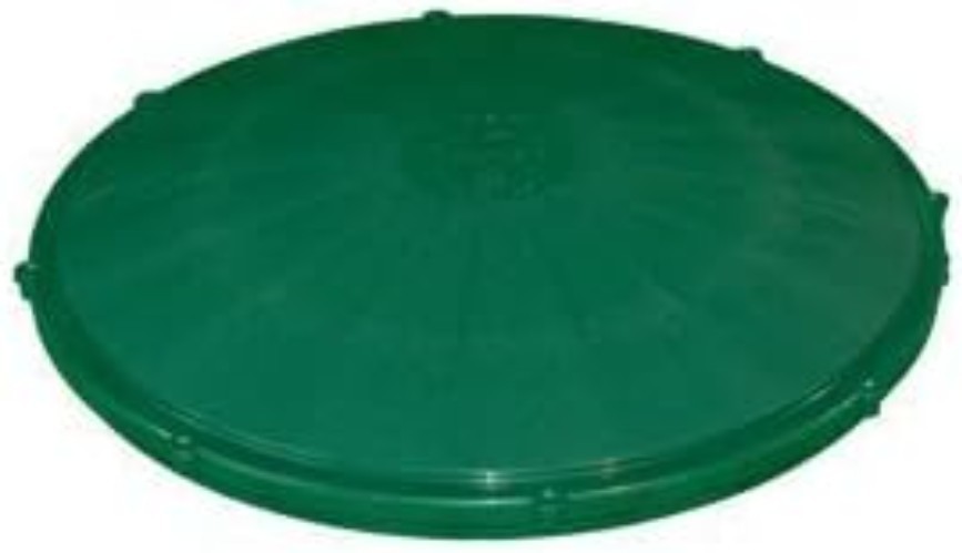 24" Domed Septic Tank Lid - Secure High-Density Polyethylene Closure gallery