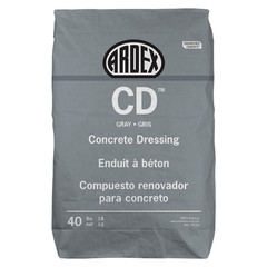 Ardex CD Concrete Dressing for Interior & Exterior Floors 40 lbs Bag, Gray 11959