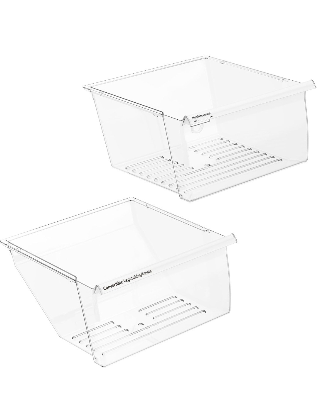 New 2 Pack 2188656 Fridge Crisper Drawer Refrigerator 2188664 Fits Whirlpool gallery