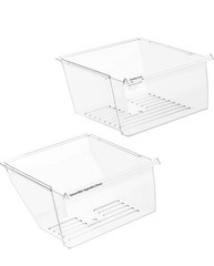 New 2 Pack 2188656 Fridge Crisper Drawer Refrigerator 2188664 Fits Whirlpool