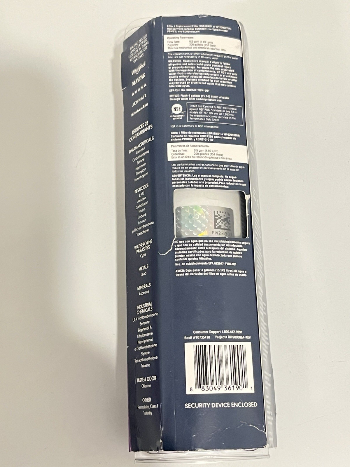 Everydrop Ice and Water Refrigerator Filter 1 (EDR1RXD1) gallery