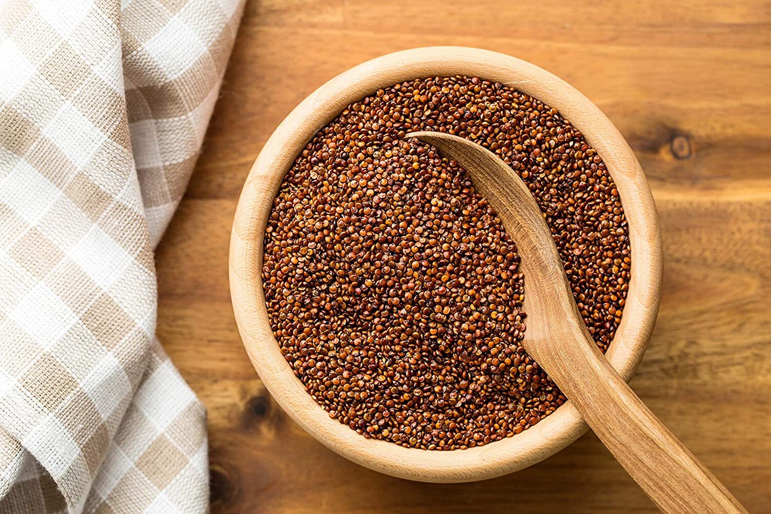 Organic Red Quinoa - Non-GMO, Kosher, Raw, Vegan - by Food To Live gallery