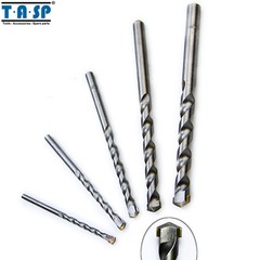 5pack Masonry Drill Bits 4 5 6 8 10 mm YG8 for Drilling Concrete Brick