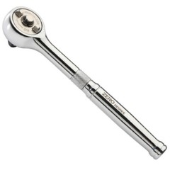 Zero Degree 1/2″ Inch Drive Gearless Ratchet Nickel Plated 1″ Turning Arc 38152