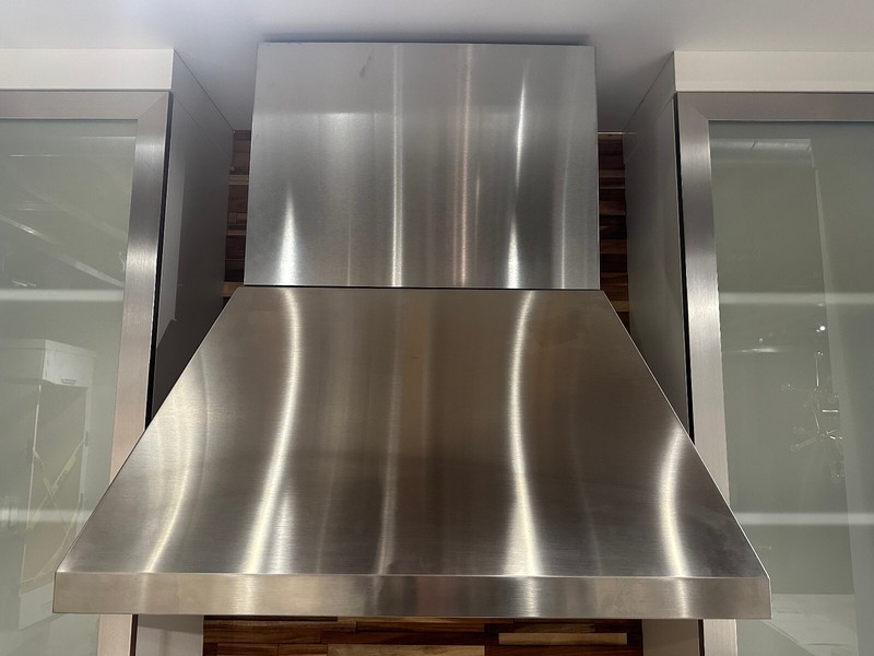 Monogram 36" Professional Wall Mount Smart Range Hood - ZVW1360SPSS gallery
