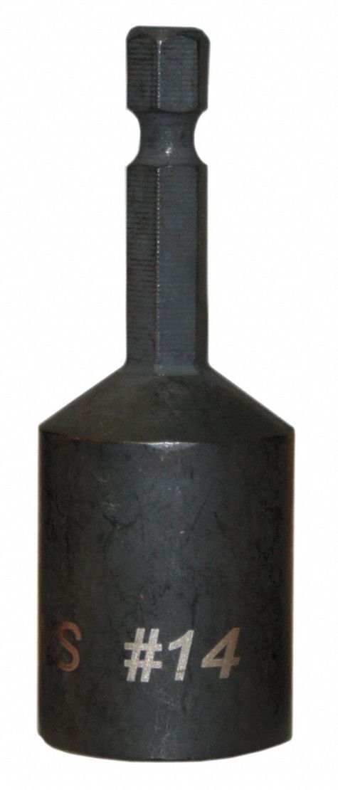 Sammys 14 Black Nut Driver Heavy Duty Steel For Safe Efficient Installation gallery