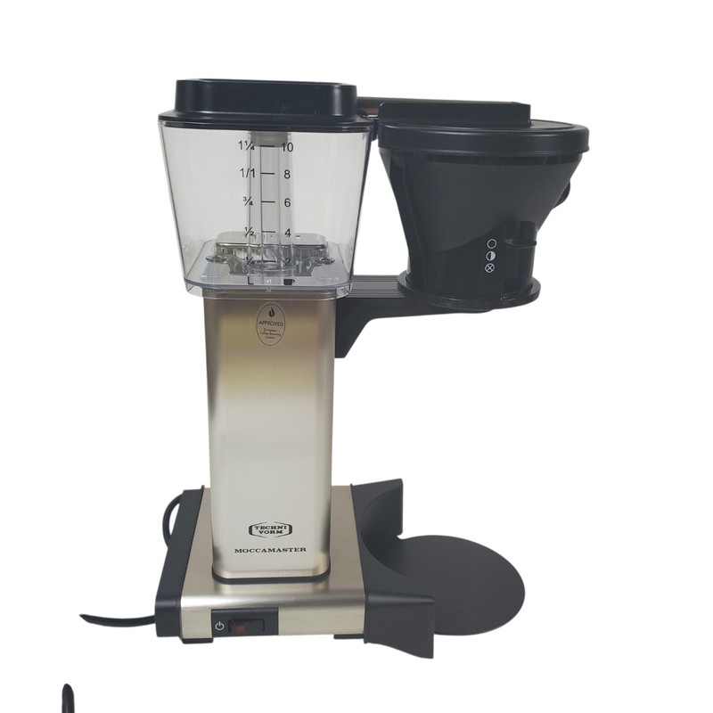 Technivorm Moccamaster KBT Coffee Maker Brushed Silver 79116 Open Box No Carafe gallery