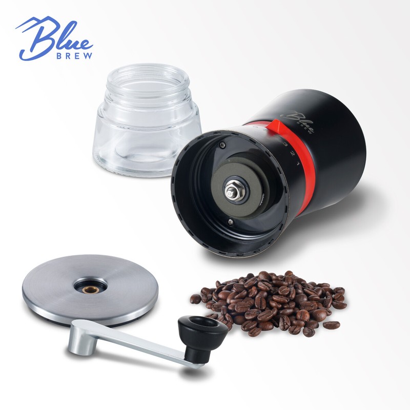 Blue Brew BB1007 Manual Coffee Grinder with 15 Adjustable Settings & 2 Airtight gallery