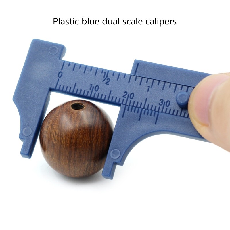 Small 0-100mm Mini Vernier Calipers Gauges Measurement Tool Double Scale Rulers gallery