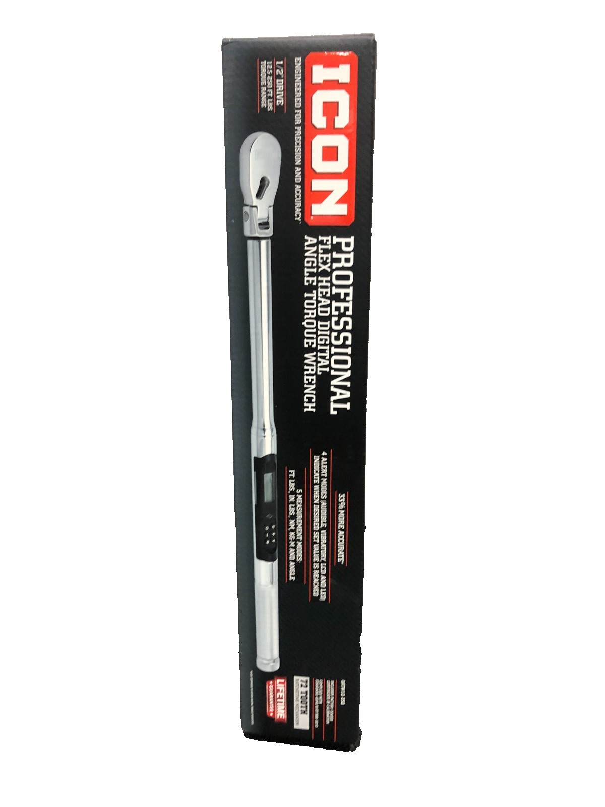 Icon DATW12-250 Flex Head Digital Angle Torque Wrench 1/2" Drive - New gallery