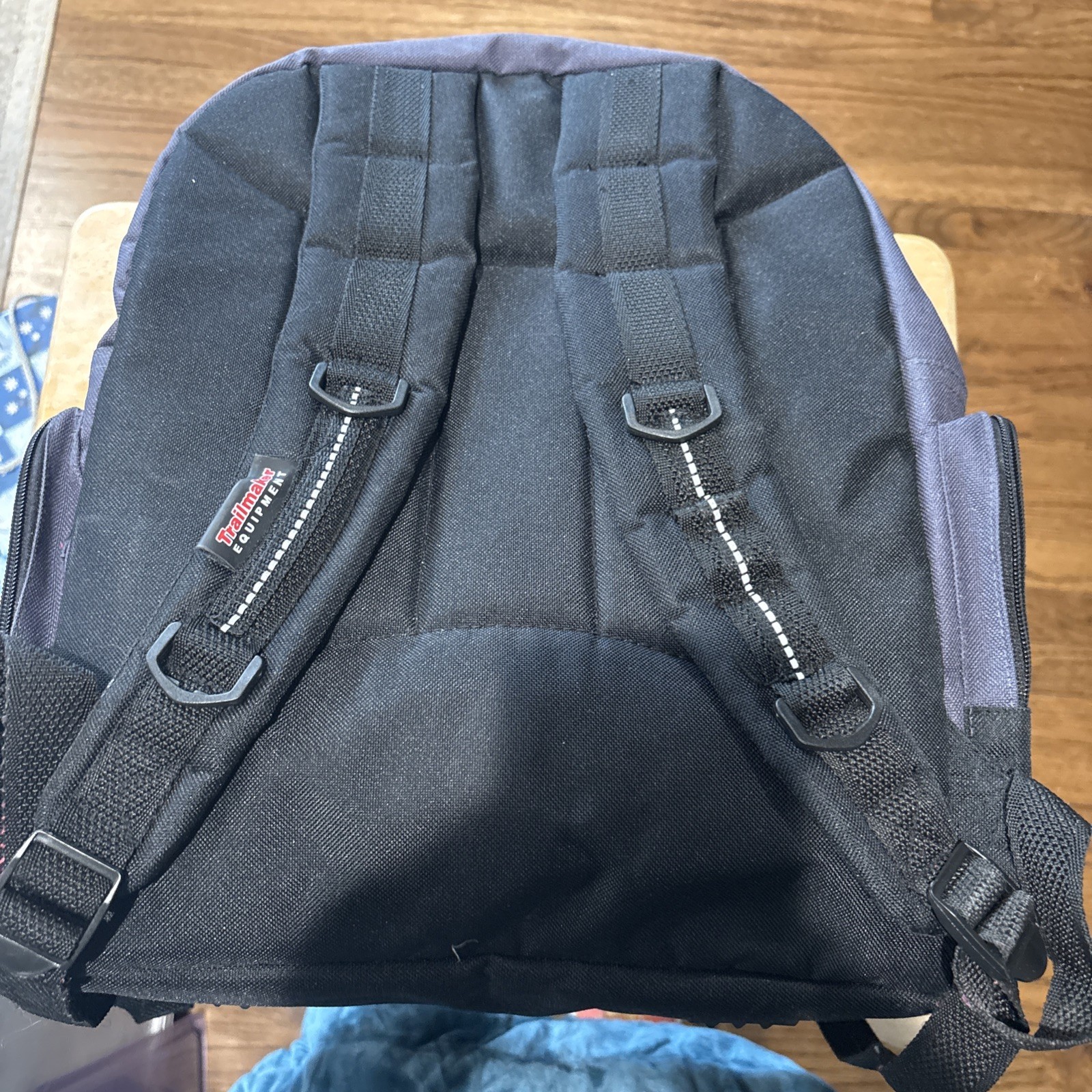 Trailmaker Equipment Black Navy Backpack Bag  4