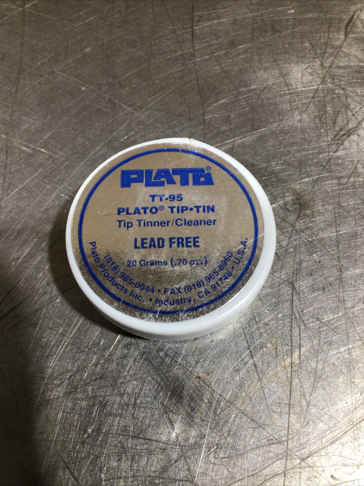 Plato Soldering Tip Tinner-Cleaner / TT-95 / Lead Free 20 Grams gallery