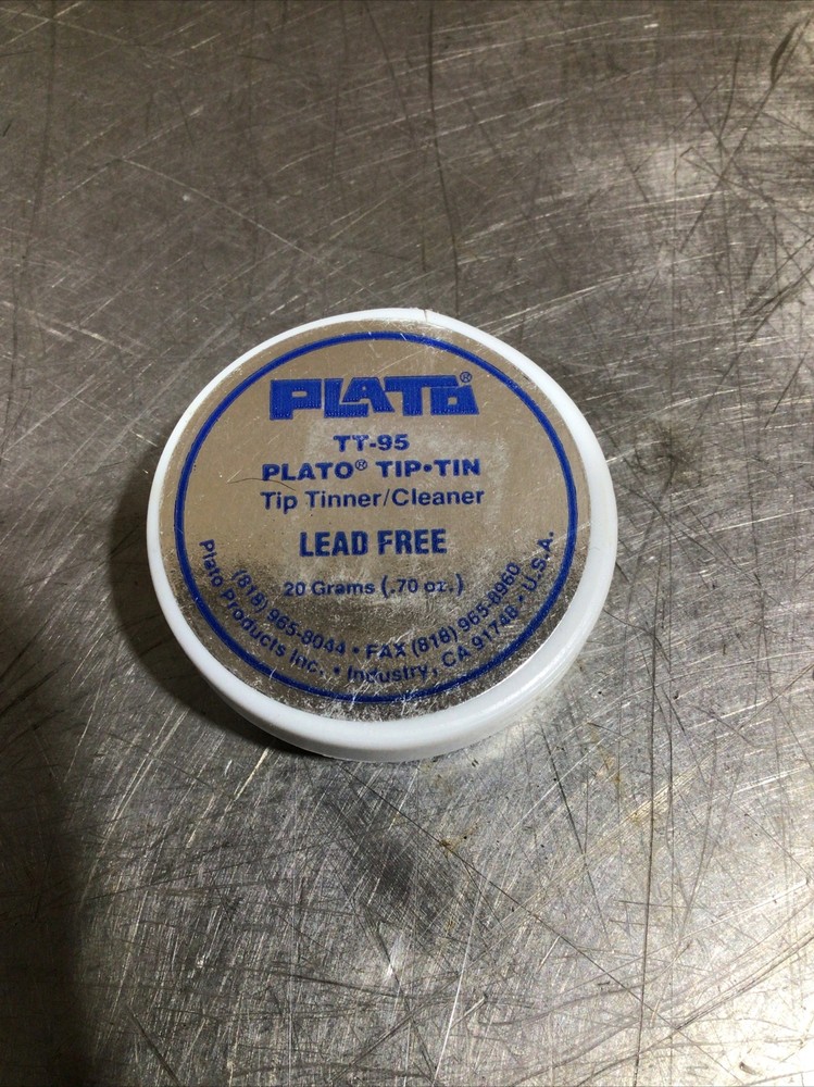 Plato Soldering Tip Tinner-Cleaner / TT-95 / Lead Free 20 Grams