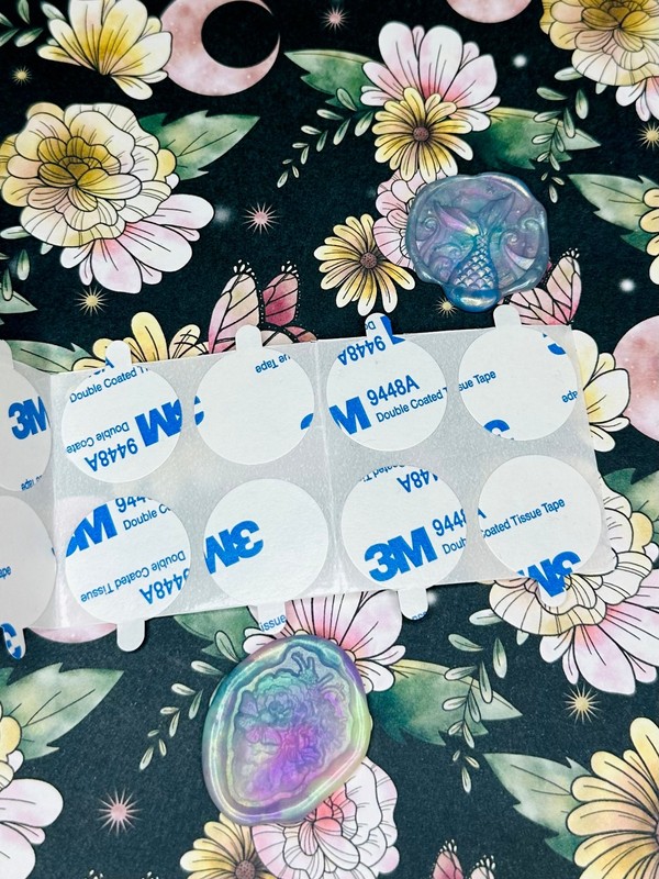 Round 3M Double-Sided Adhesive Backing Stickers gallery