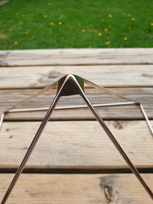 Large Solid Capstone Copper Pyramid For Cleansing, Charging Crystals Meditation gallery