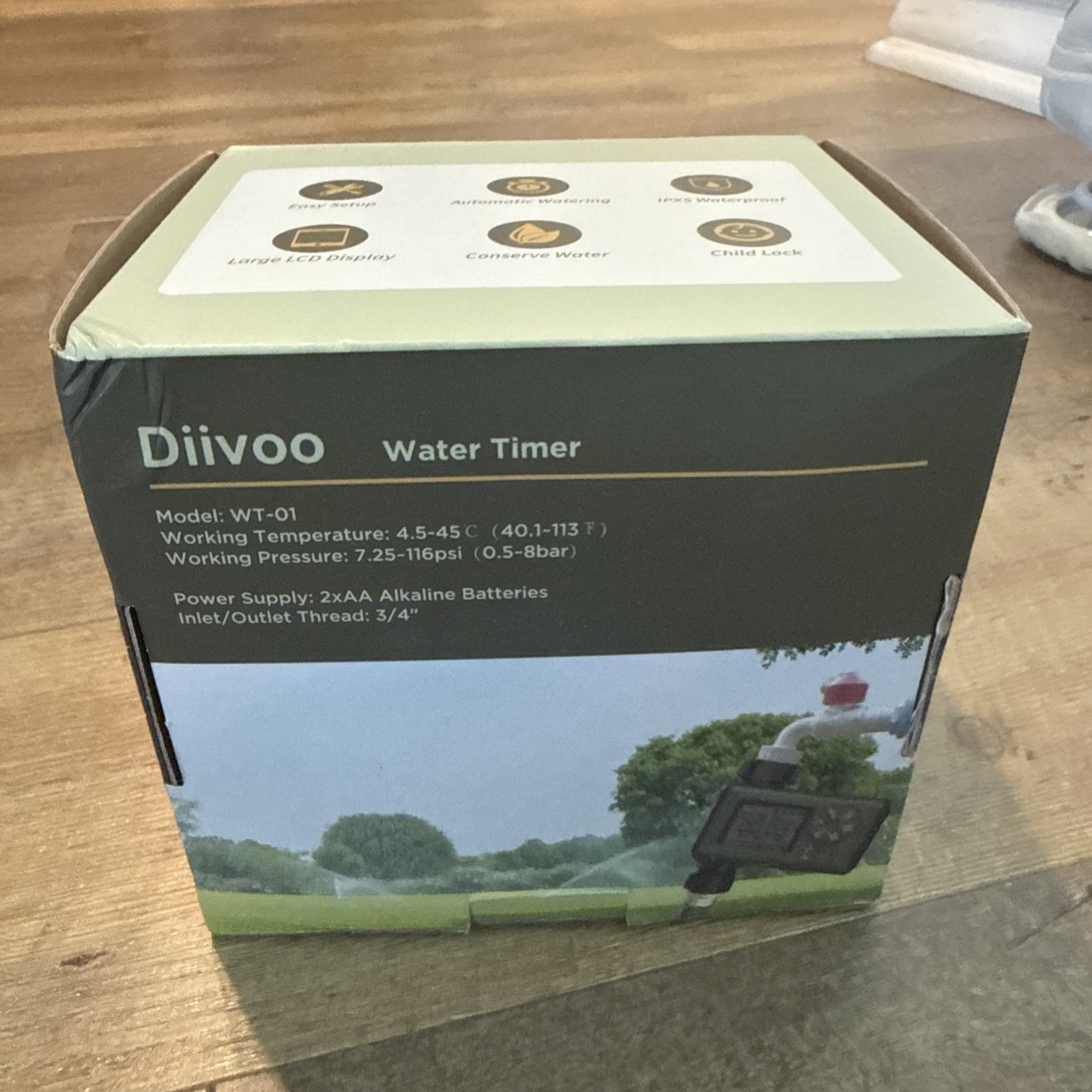 Diivoo Water Timer. WT-01 NEW (2pack) gallery