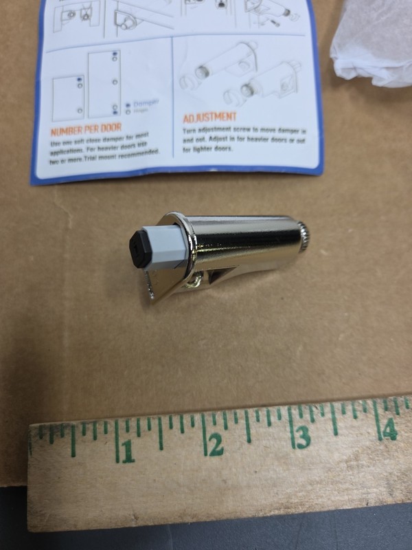 (25) Grass Unisoft Universal Soft-Close Adapter for Doors Cabinet Damper SCD103 gallery