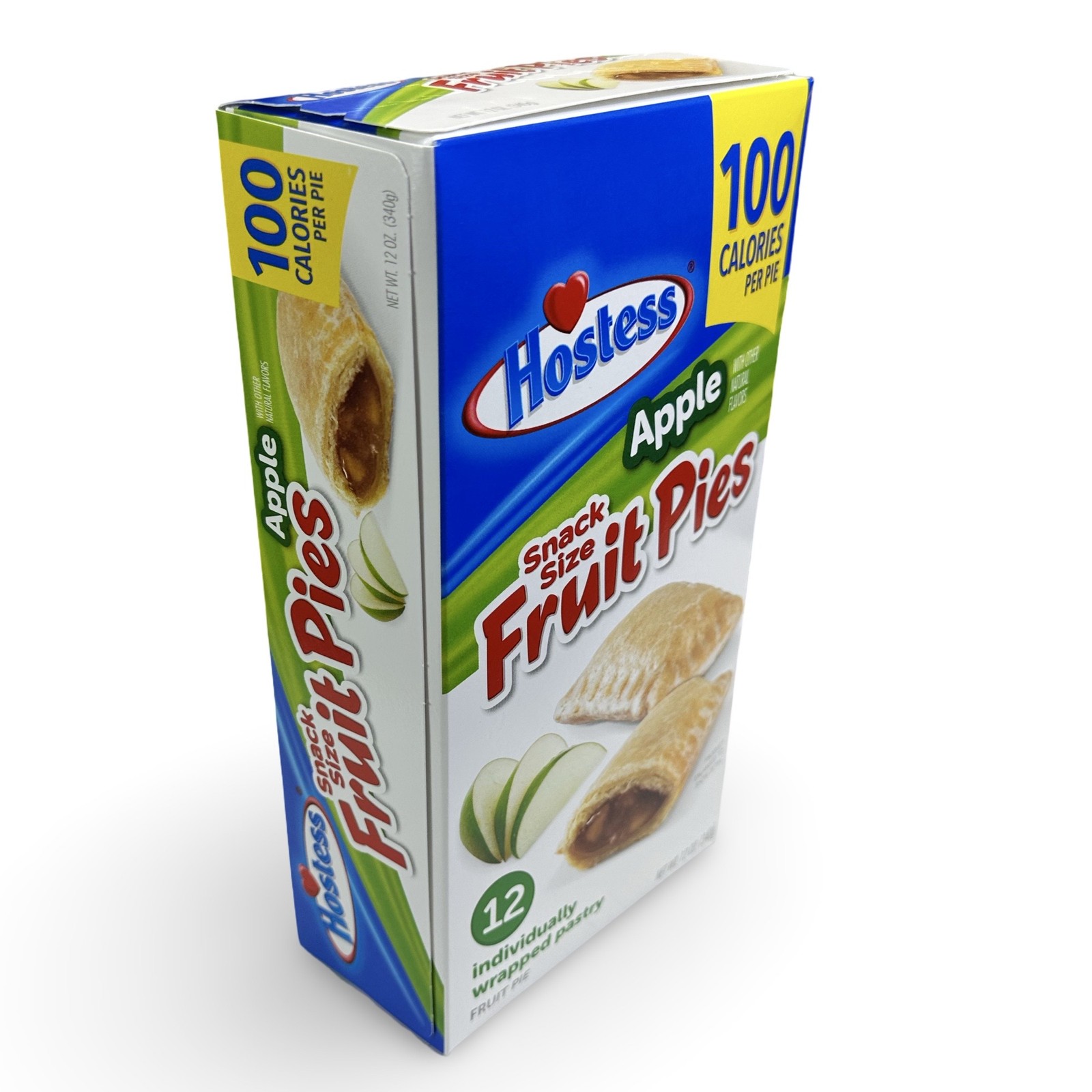 Hostess Snack Size 100 Calorie Mini Fruit Pies | 12 Count Box | Apple | Pack of gallery
