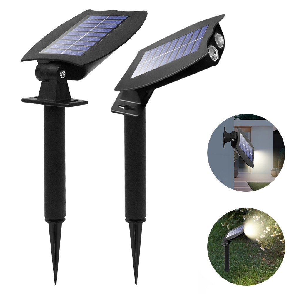 2-8PK Solar Power LED Landscape Light Outdoor Garden Yard Pathway Lawn Spotlight gallery