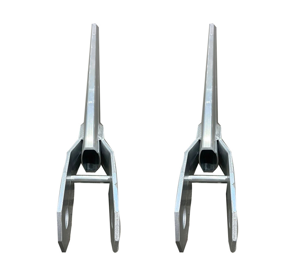 2 Pack 4-Spring Aluminum Lower Arm for Dump Truck Tarp Systems 78" Telescopic... gallery