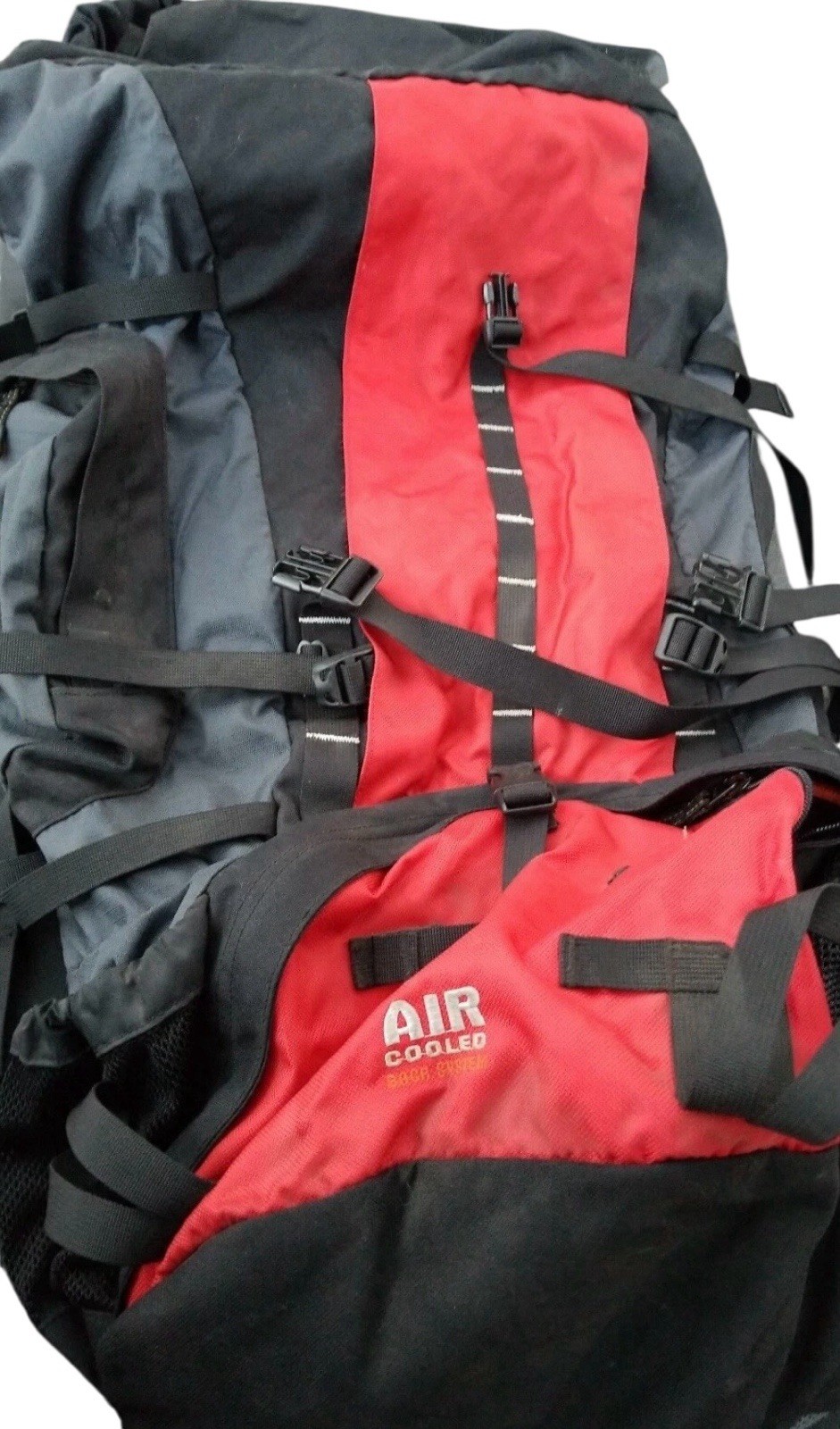 Lowe Alpine Torso System ND 7O Internal Frame Backpack  Red Black S 2
