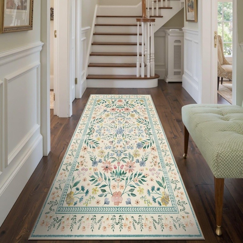 Faux Wool Low Pile Flat Woven Area Rug Soft Durable Perfect Home Décor New gallery