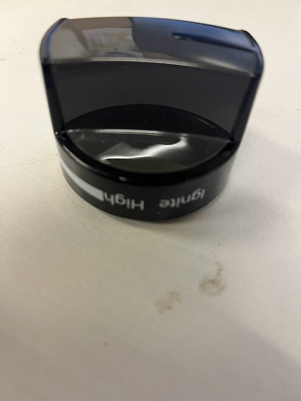 Whirlpool Range Burner Control Knob WPW10339442 For WFG505M0BB2 FREE SHIP SCUFFS gallery