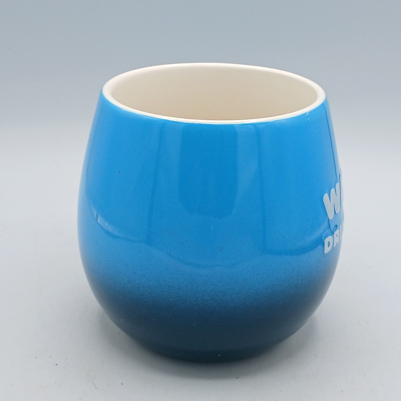 Dunkin Donuts 'Wake Up Drink Dunkin' Be Awesome Blue Coffee Mug 2019 20 Oz gallery