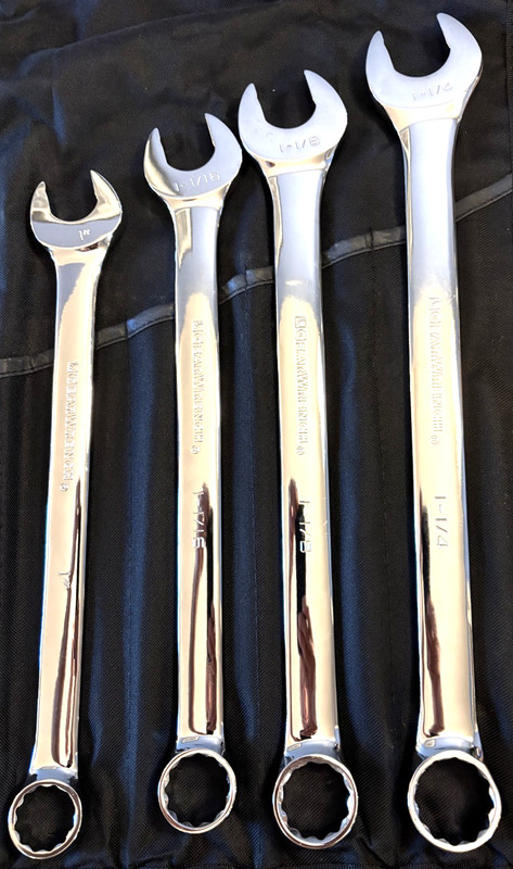 GearWrench (15) Pc. SAE Long Pattern Combination Non-Ratcheting Wrench Set - NEW gallery