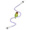 1-Pack Rope Perches for Bird Cages, 31.5 in Length Rope [Purple] gallery