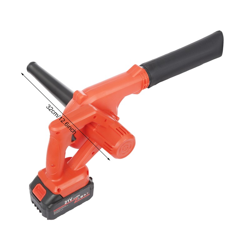 800W Battery Powered Cordless Leaf Blower, 6000-8000rpm Suction Blowing Machine gallery