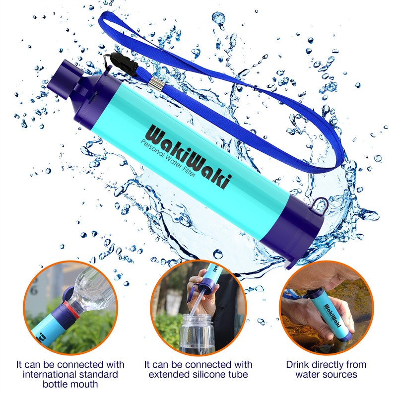 Gravity Water Filter Straw, Camping Water Filtration System|Water Purifier Straw gallery
