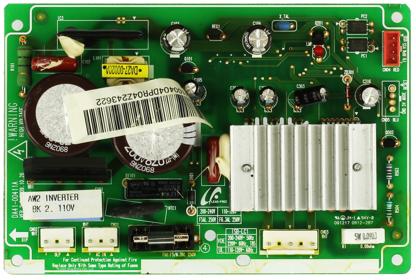Samsung Refrigerator DA41-00404D Pcb Assembly Inverter gallery