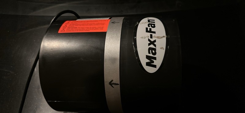 Exhaust Blower Ventilation Hydroponics, Can Fan Max Fan 8" 675 CFM EL008 E2 01 gallery