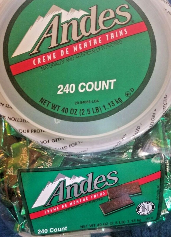 THIN MINTS/ TOOTSIE ROLL, ANDES CRÈME DE MENTHE INDIVIDUALLY WRAPPED, 240 COUNT gallery