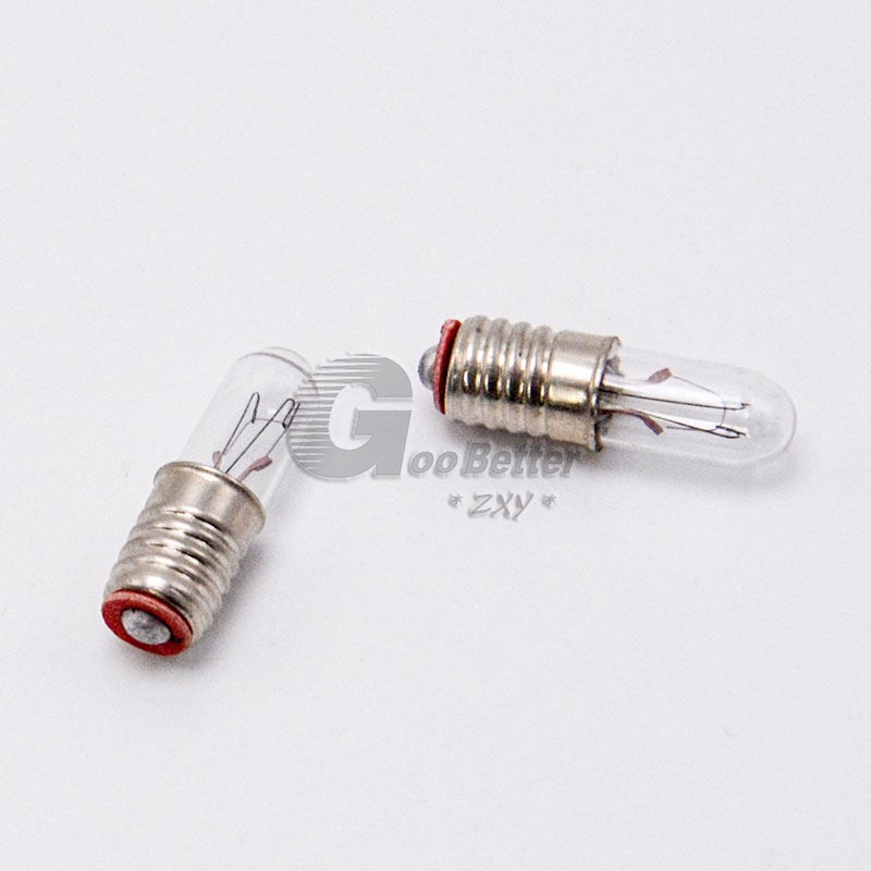 E5 Screw Lamp Miniature Signal Indicator Warning Light Bulb 1.5V - 24V 1-500pcs gallery