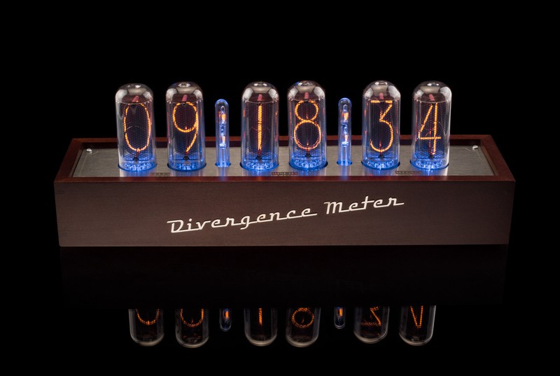 IN-18 NIXIE Tubes Clock Divergence Meter GPS Sync 12/24H FREE Shipping 3-5Days gallery