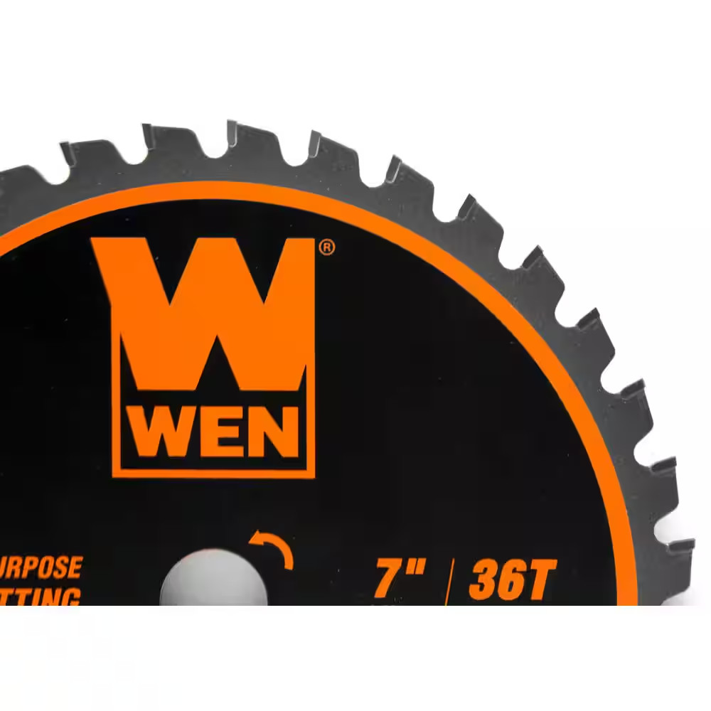 7 In. 36-Tooth Carbide-Tipped Professional Saw Blade for Steel Cutting gallery