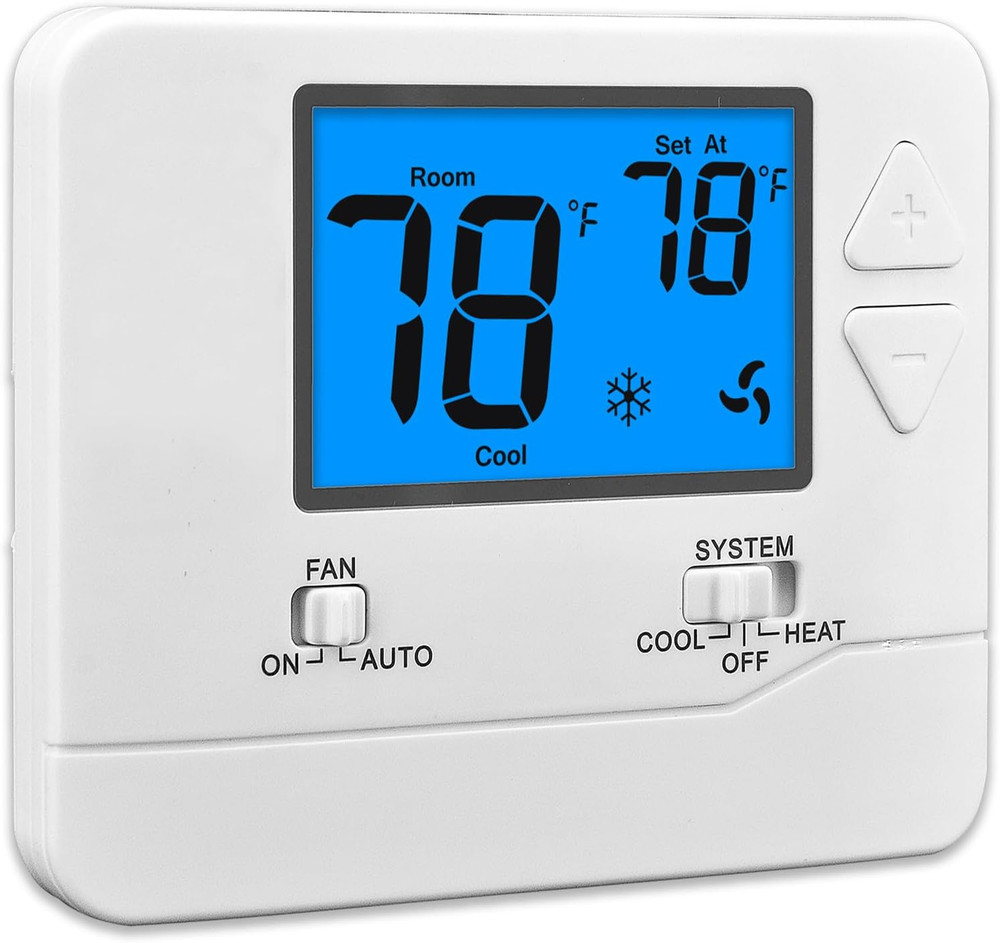Non-Programmable Thermostats for Home 1 Heat/1 Cool Conventional Single-Stage