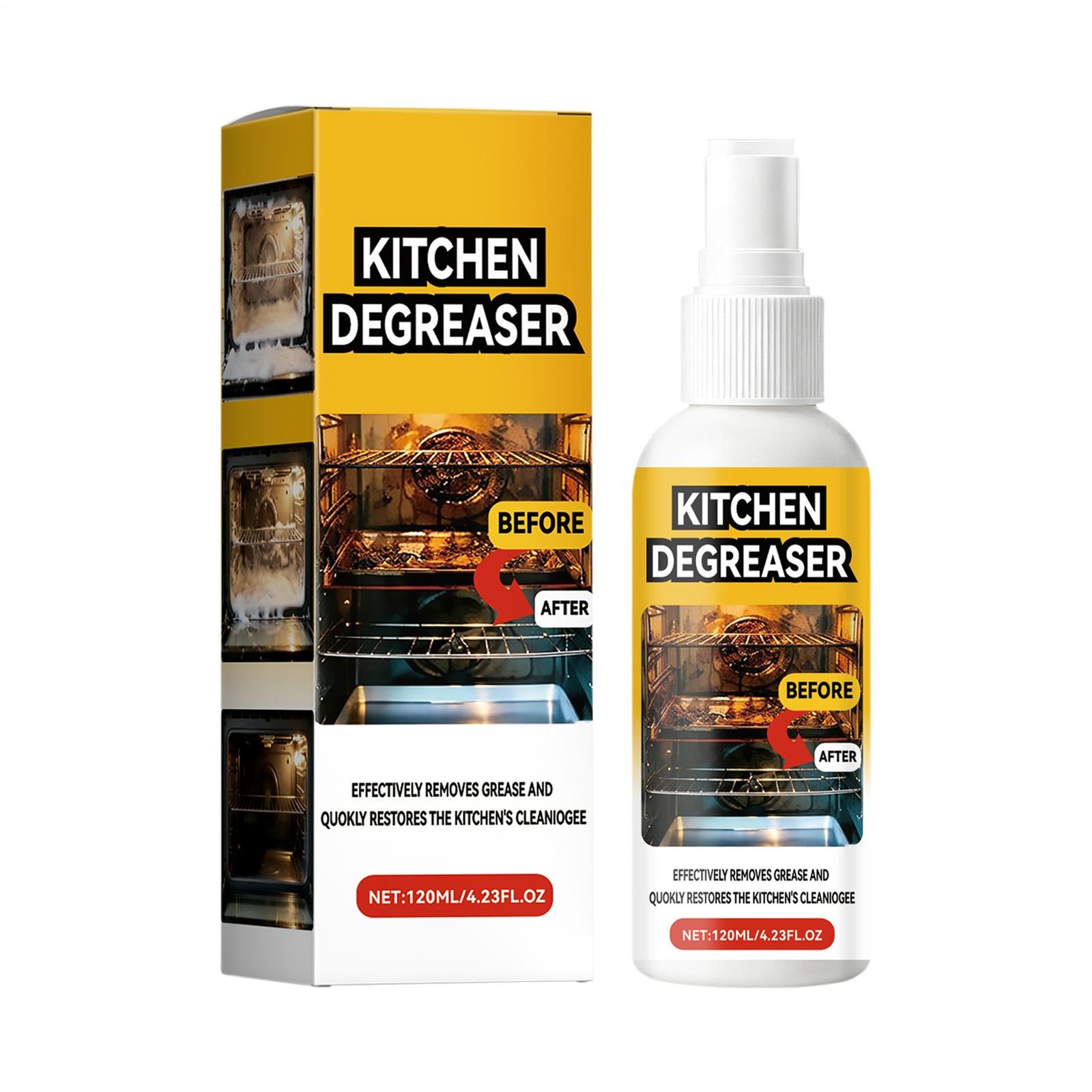 BBQ Degreaser Spray Cleaner for Outdoor Grills & Smokers 120ml gallery