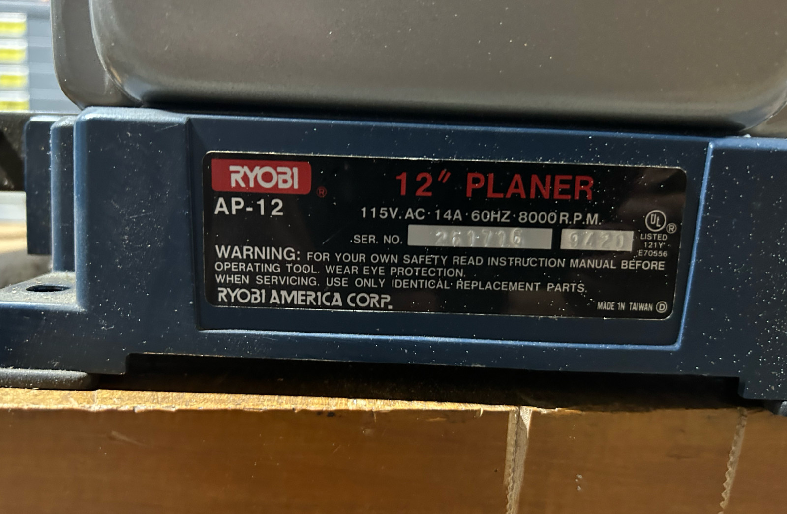 RYOBI, 14 amps, 12 5/16 inch Precision Surface Planer gallery
