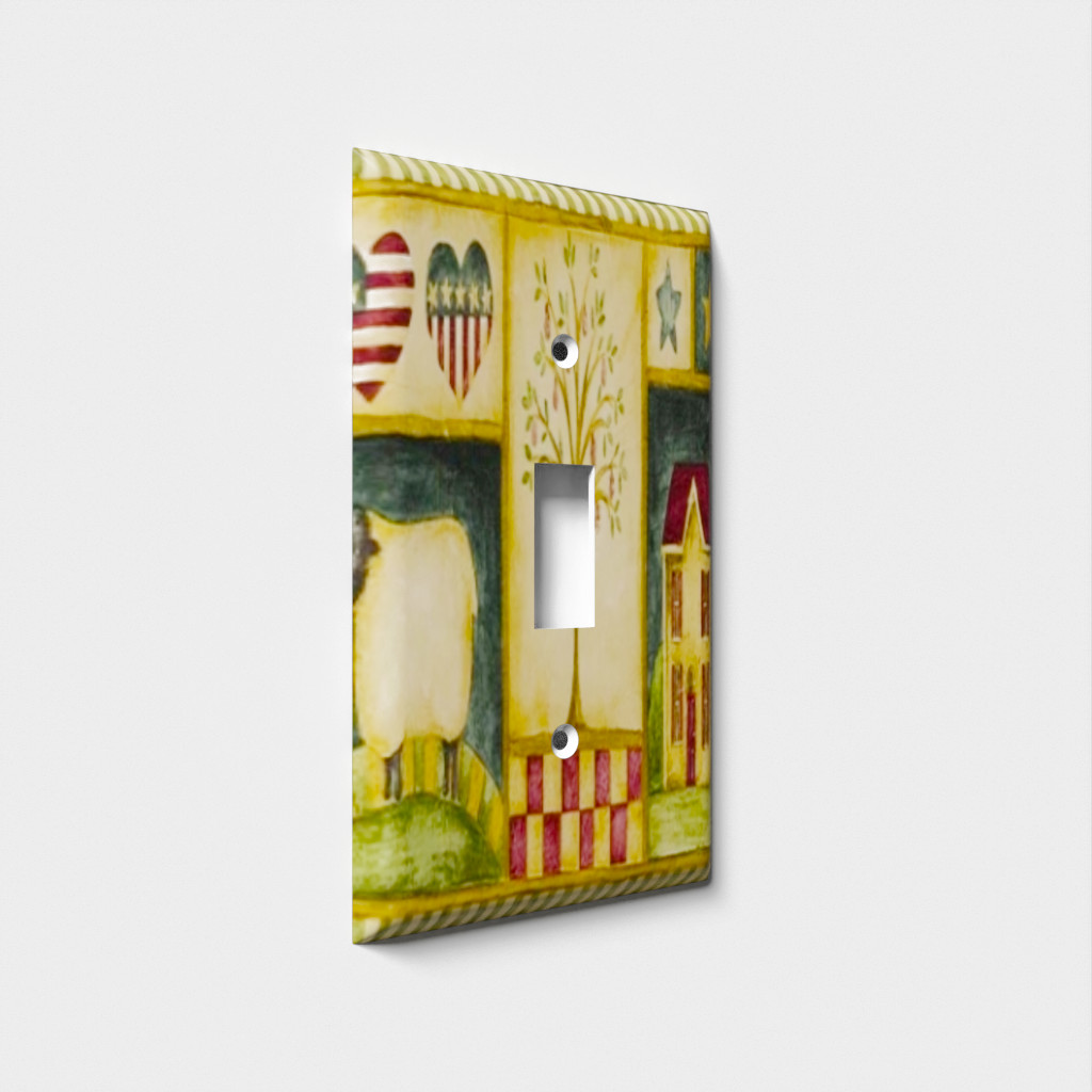 SnazzySwitch American Home Decorative Light Switch Plate Cover gallery