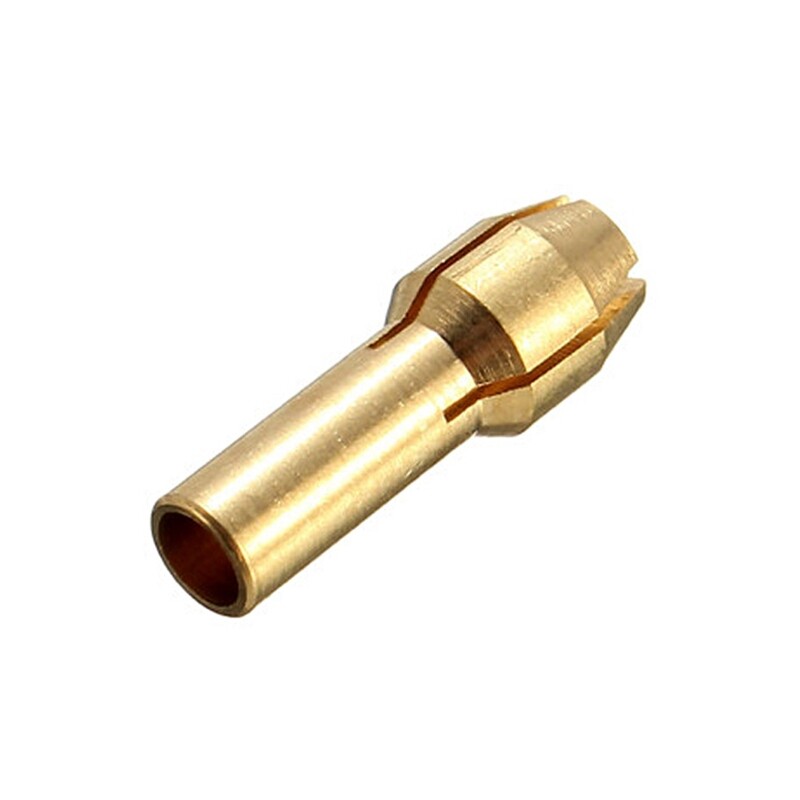 10Pcs Brass Drill Chuck Collet Bits For Rotary Tool 0.5-3.2mm 4.3mm Shank gallery