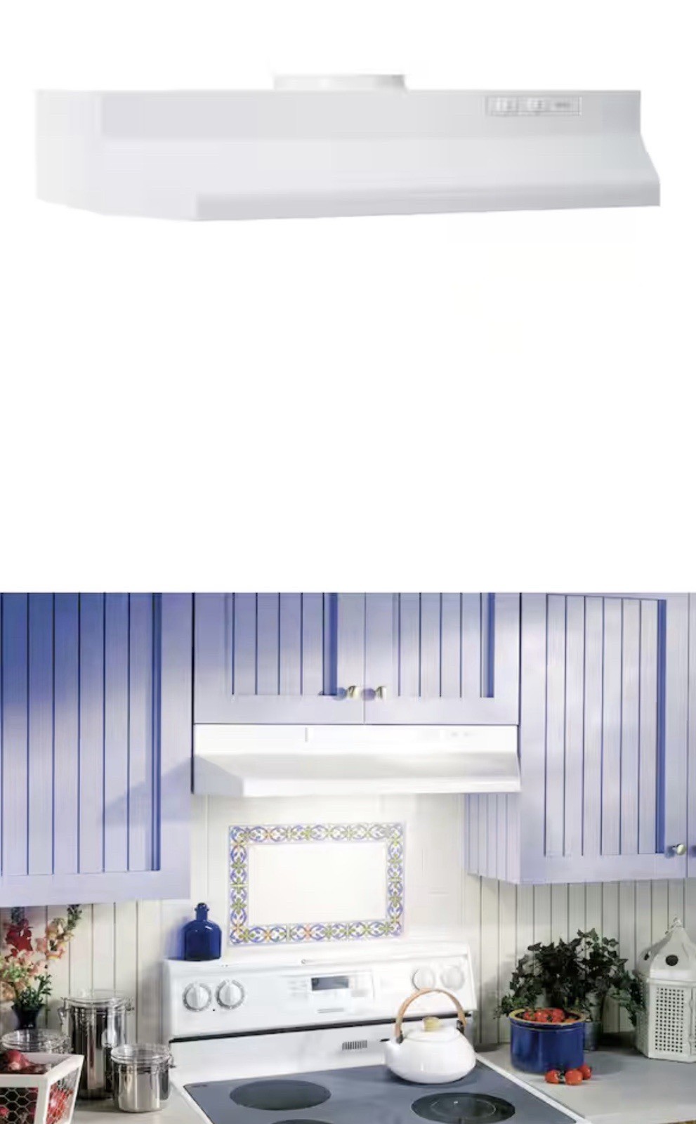 Broan-Nutone 30" White Range Hood gallery