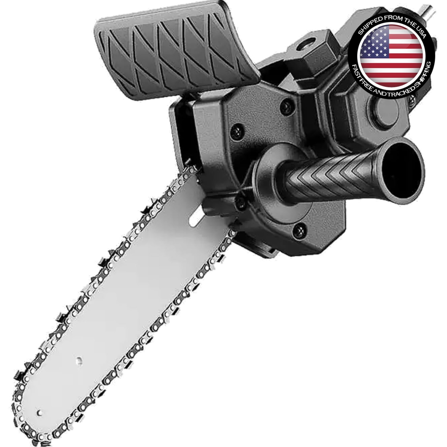 Transform Your Drill: 6-Inch Electric Drill Chainsaw Attachment for Wood Cutting gallery