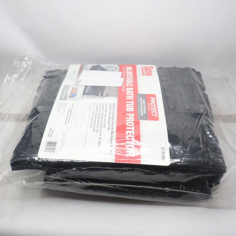 Oatey 14 in. - 16 in. Adjustable Plastic Bathtub Liner Protector gallery